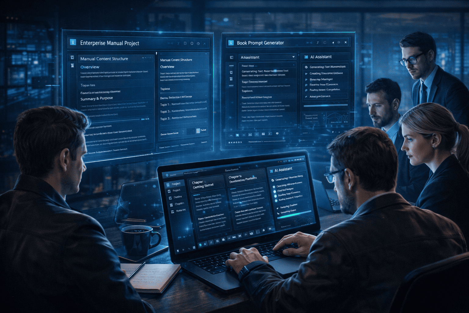 Enterprise AI Writing: How Companies Use AI to Create Books, Manuals & Training Content